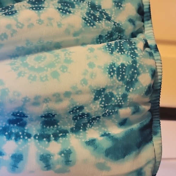 INC International Concepts blue and white size medium top - Picture 9 of 12